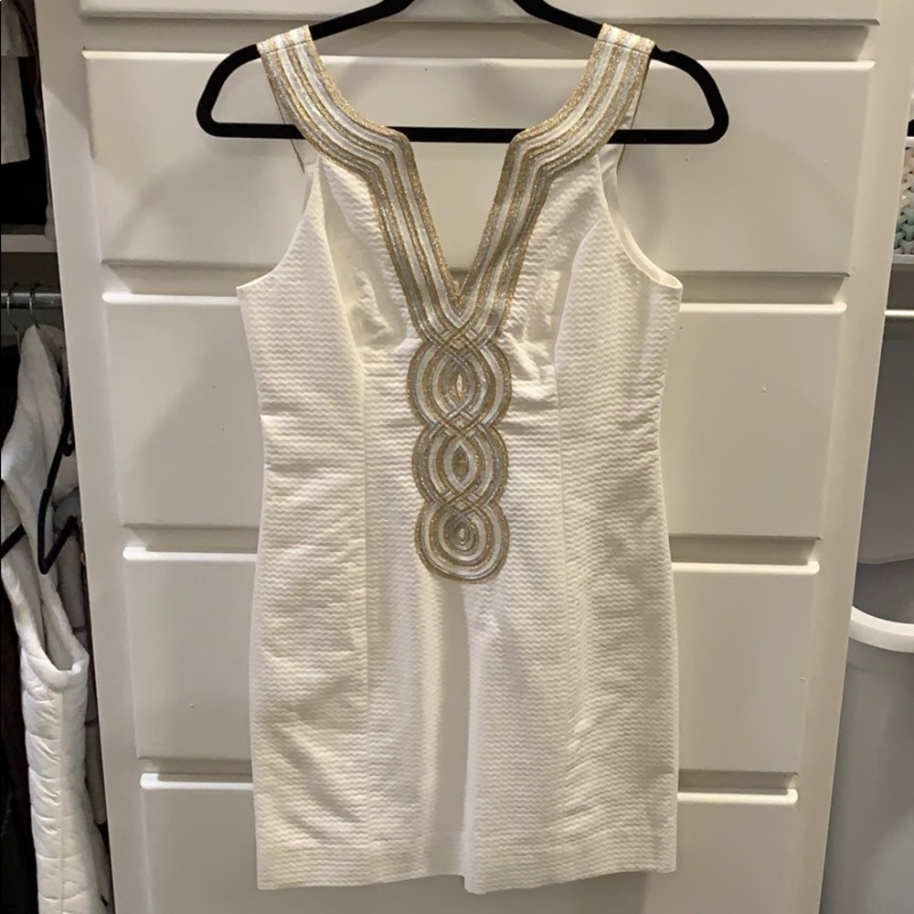 Lilly Pulitzer Valli Shift in Resort White